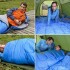Sobre Saco Bolsa Dormir 2 M Capucha Aislante Camping Caza IMBACK Color Azul Sobre Saco Bolsa Dormir 2 M Capucha Aislante Camping Caza IMBACK Color Azul