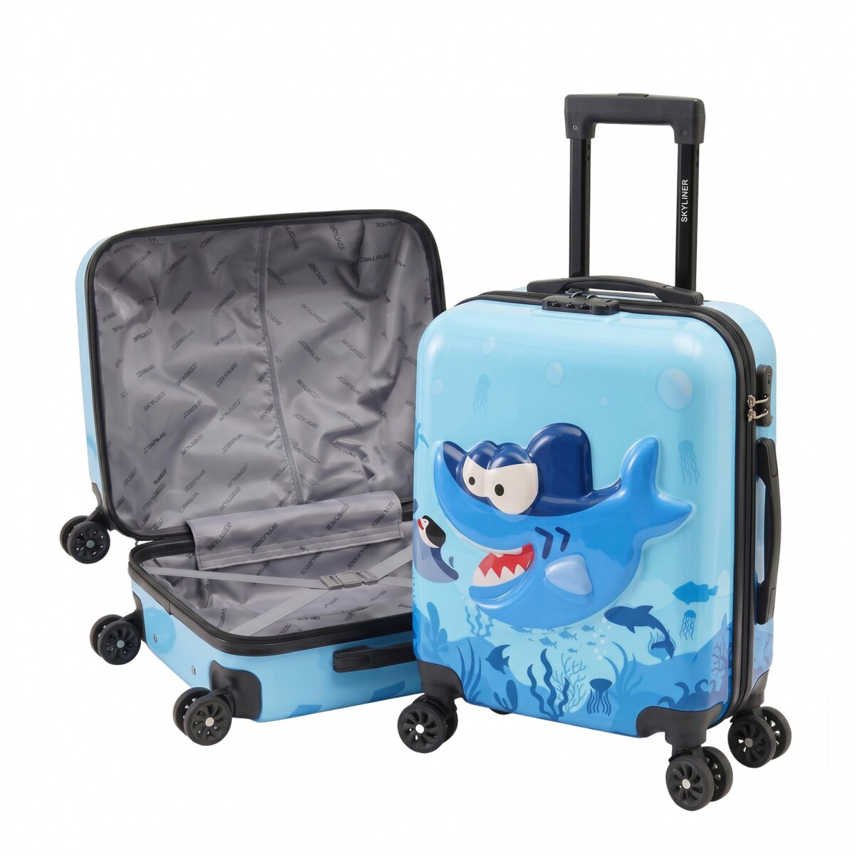 VALIJA INFANTIL SHARKY 