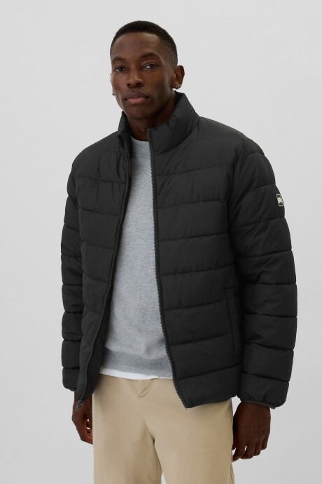 Campera Light Weight Puffer Hombre True Black V2