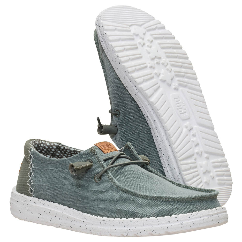 Wendy Chambray Grid Dark Olive