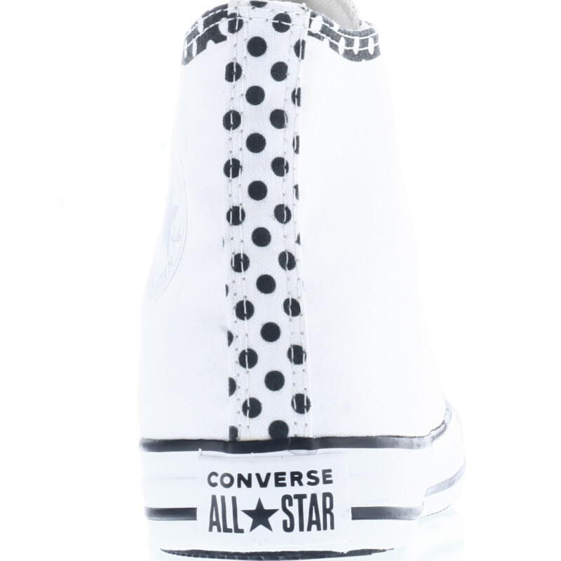 Championes de Mujer Converse - All Star Chuck Taylor AS Hi Blanco - Negro