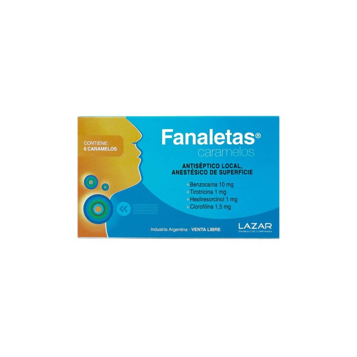 FANALETAS CARAMELOS CJ X 6 UNID. única