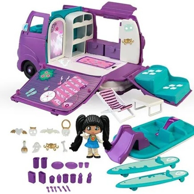 Pinypon Van Terrorífica Con Accesorios Pinypon Van Terrorífica Con Accesorios