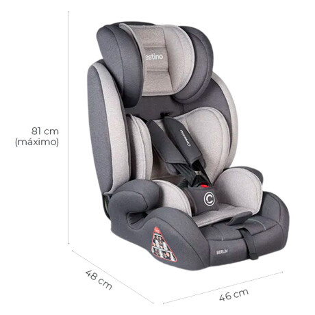 Butaca y Booster para auto Carestino Berlin de 9 a 36kg Púrpura