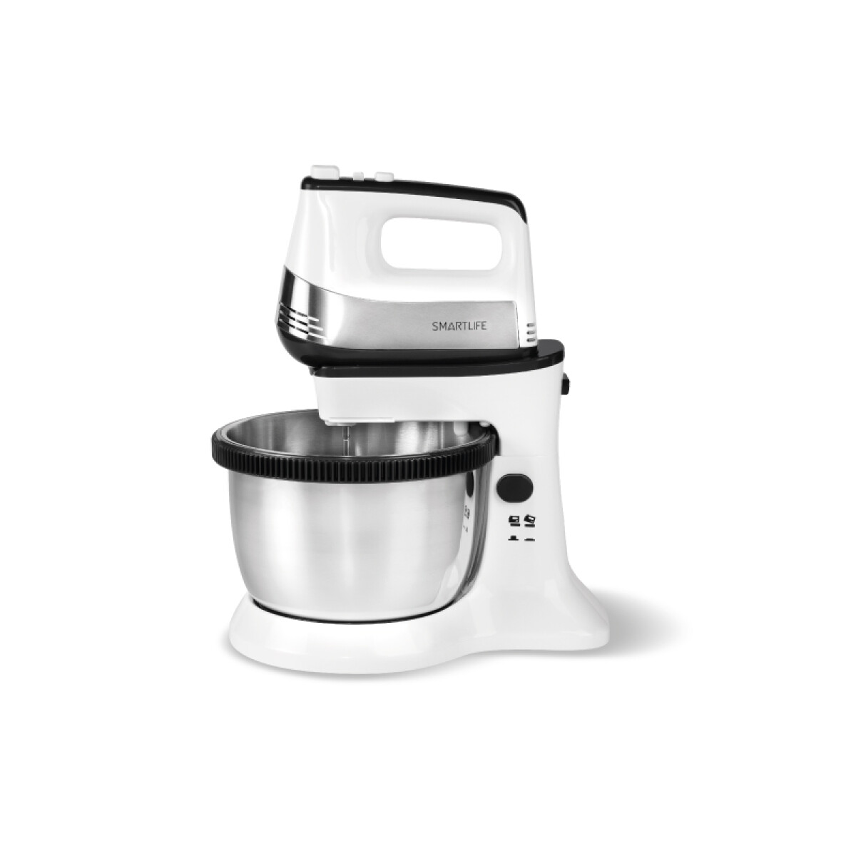 Batidora De Pie SMARTLIFE SL-HM5052BS 500W Con Bowl 3.4L 5 Velocidades 