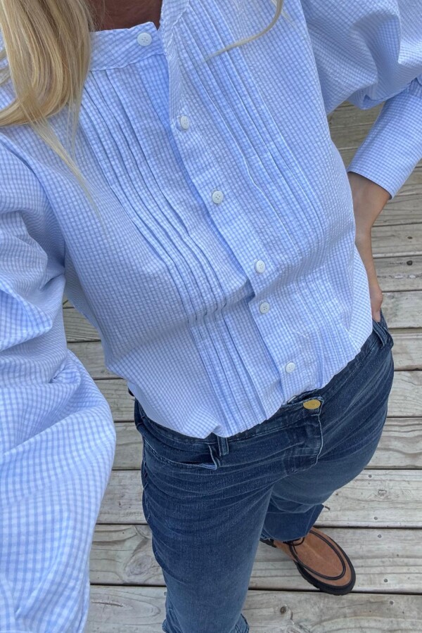 Camisa Tabula Celeste Cuadrille