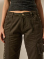 Pantalon Merol Gris Oscuro