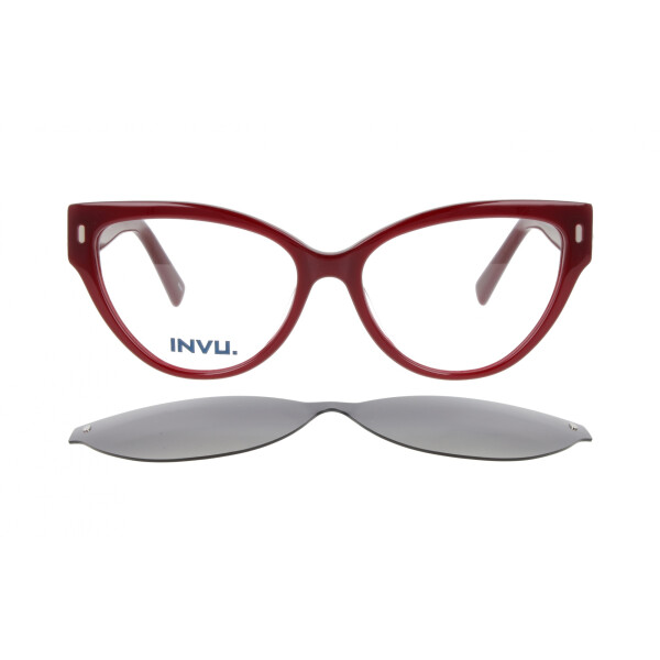 INVU Clip-On 42620B col D.Burgundy polarizado Invu Clip-on 42620b Col D.burgundy Polarizado