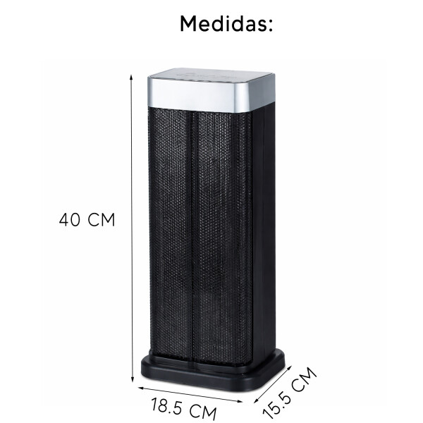 Estufa Cerámica Oscilante Kassel Ks-ecoinox23 2000w ESTUFA KASSEL CERAMICA KS-ECOINOX23