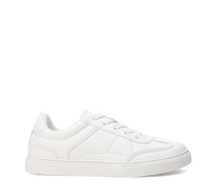 Championes de Mujer Miss Carol KOLTE con suela chata Blanco