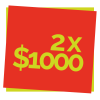 Promo 2x1000
