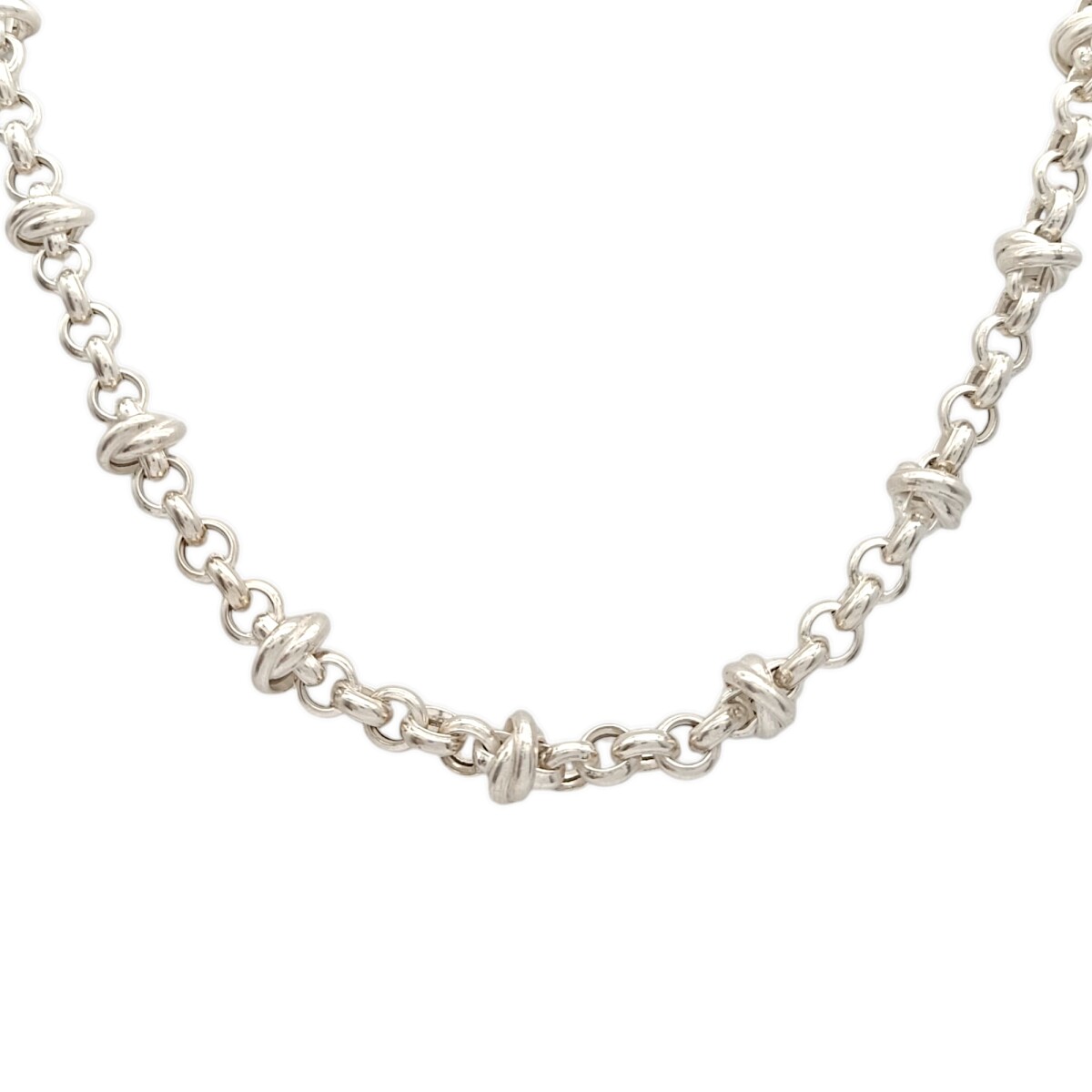 Cadena rolo doble-Plata 925-Sin Piedra-CD3466 - sinpiedra 