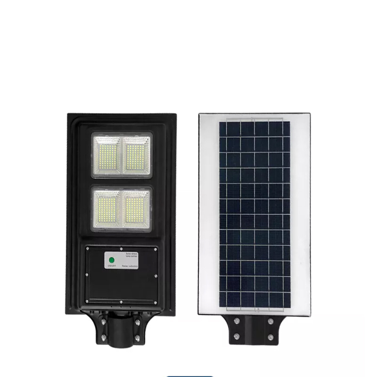 FOCO SOLAR LED SUPER BRILLO 60W C/PANEL Y SENSOR 