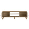 Rack de living Mdf Charlotte Nat/off N/A