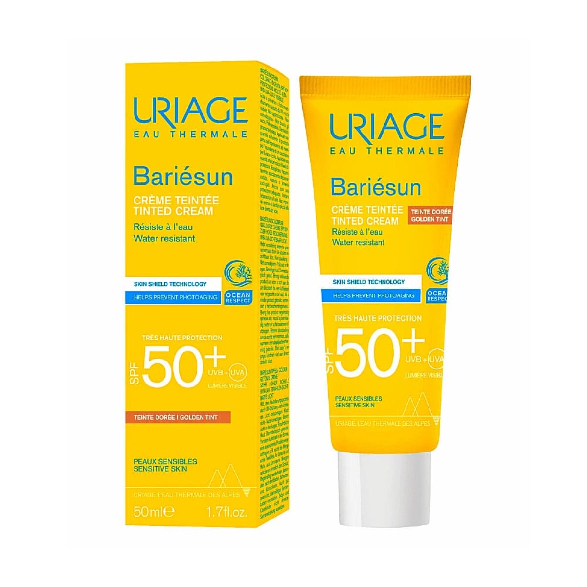 URIAGE BARIESUN TINTE DORADO SPF50+ 50ML 
