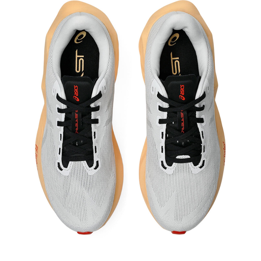 Zapatillas Running Novablast 6 Hombre White/orange Glow