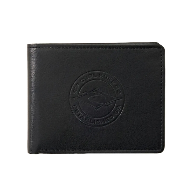 Billetera Rip Curl Stapler Pu All Day - Negro Billetera Rip Curl Stapler Pu All Day - Negro