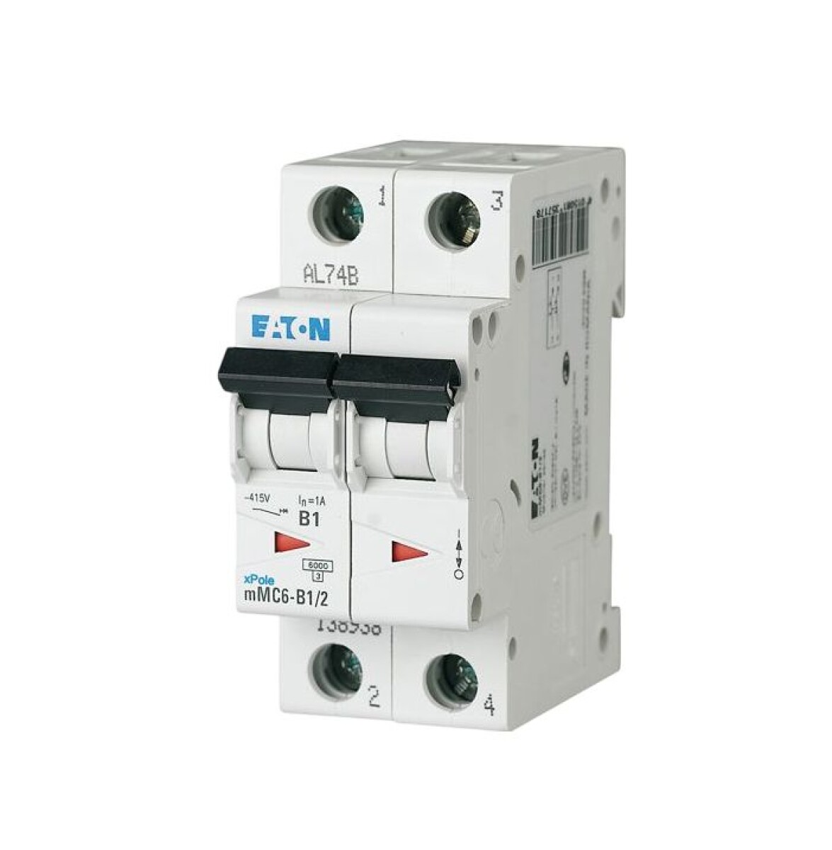 DISYUNTOR DIN 2X 10 A 06 KA EATON 