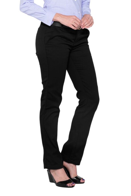 Pantalón gabardina dama Negro