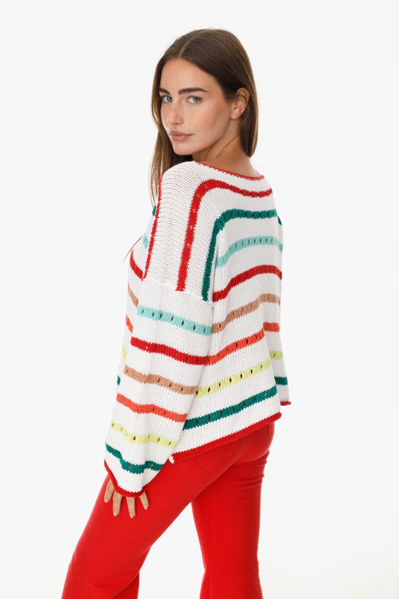 Sweater Arcoiris Multicolor