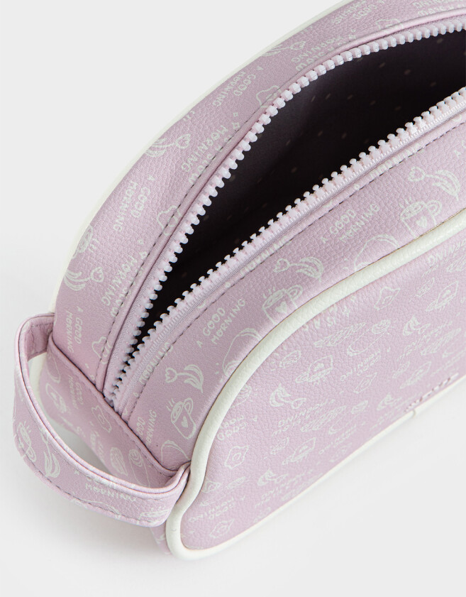 Porta Cosméticos Necessaires - Estampado Flores