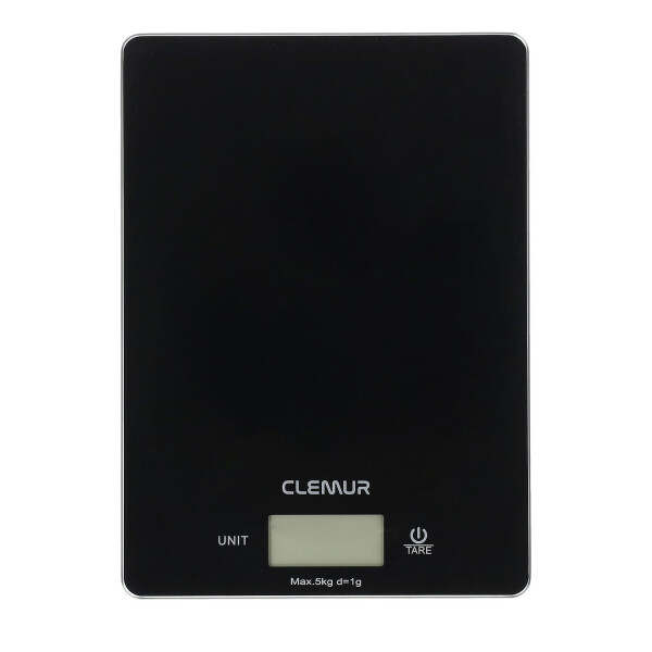 Balanza Digital de Cocina IMBACK con Precisión 1g a 5kg, Acero Inoxidable Color Negro Balanza Digital de Cocina IMBACK con Precisión 1g a 5kg, Acero Inoxidable Color Negro