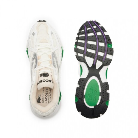 Championes LACOSTE L003 2K24 White & Green