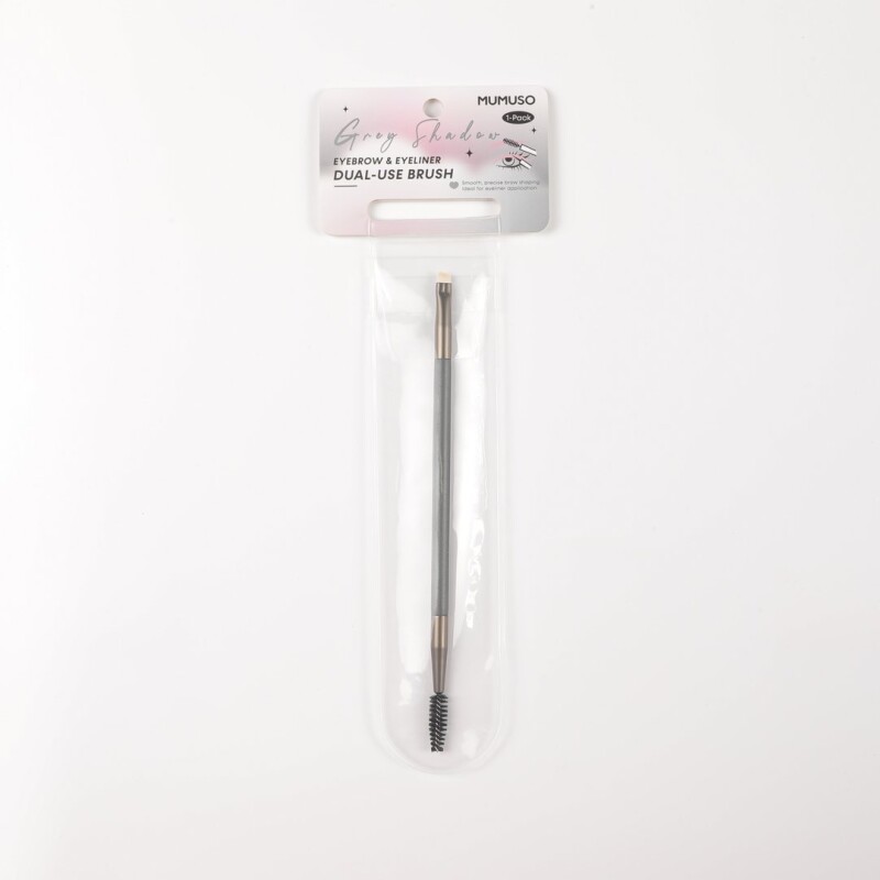 BROCHA DOBLE USO PARA CEJAS Y DELINEADOR BROCHA DOBLE USO PARA CEJAS Y DELINEADOR