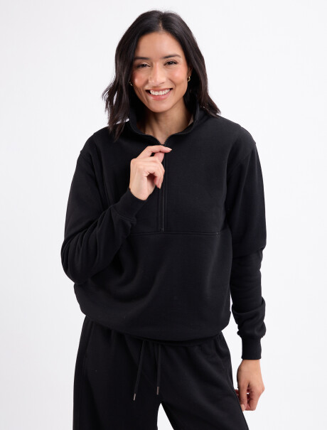 Buzo felpa Aura negro