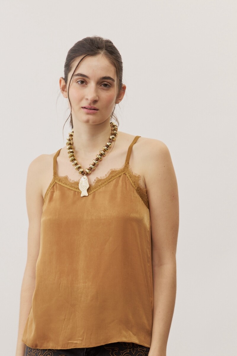 Musculosa Cel MOSTAZA