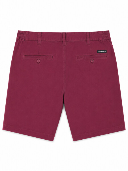 SHORT LUCA BORDEAUX