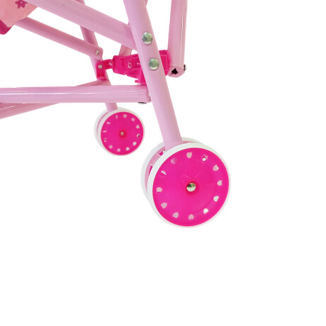 Set Muñeca Bebé Bebote Cochecito Plegable 40cm Set Muñeca Bebé Bebote Cochecito Plegable 40cm