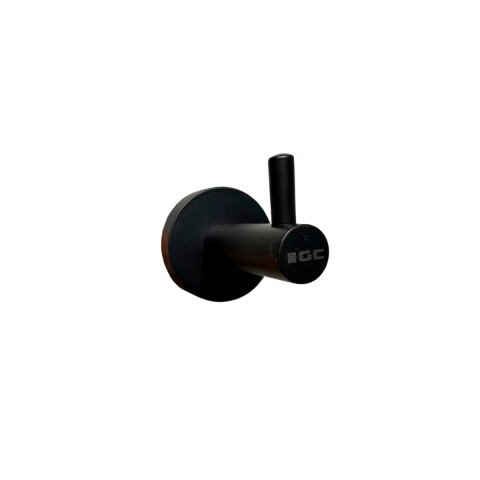 Percha negro mate Milano Dmc Percha Negro Mate Milano Dmc