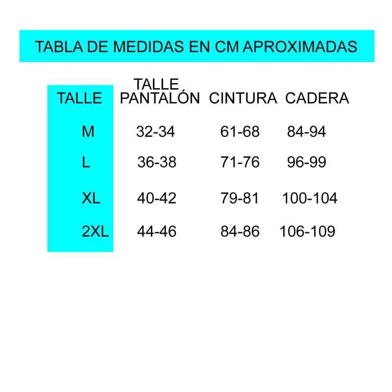 Calza Reductora Neopreno Negro