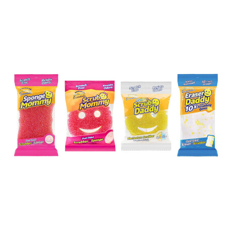 Kit Scrub Daddy x4 esenciales Sc