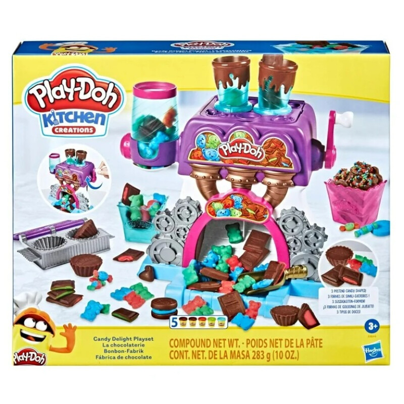 Fábrica de Chocolate, Juego de Masa Play-Doh Fábrica de Chocolate, Juego de Masa Play-Doh