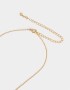 Cadena Corta con Dije Premium Gold Cortos - Dorado