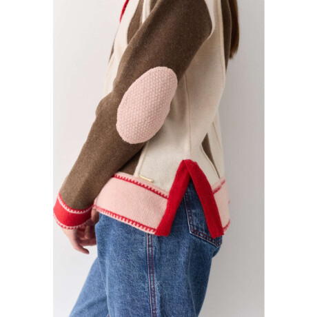 Pre Venta Buzo Olimpico Rojo, Crudo Y Rosa