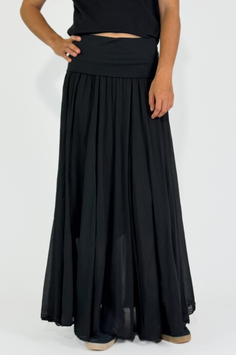 POLLERA BRENTA Negro