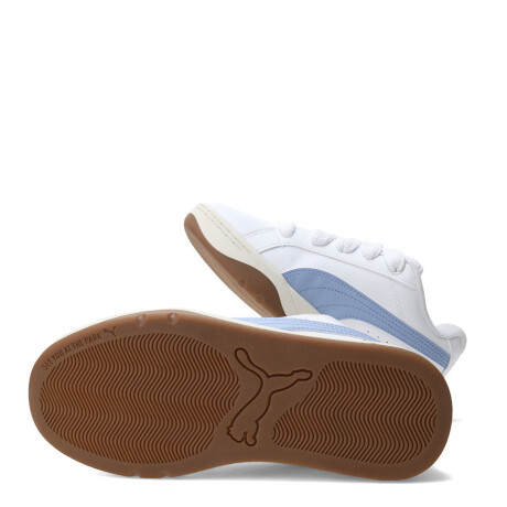 Championes de Niños Puma Park Lifestyle Easy Junior Blanco - Celeste