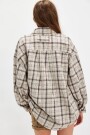 ASHLEY PLAID SHIRT Marfil