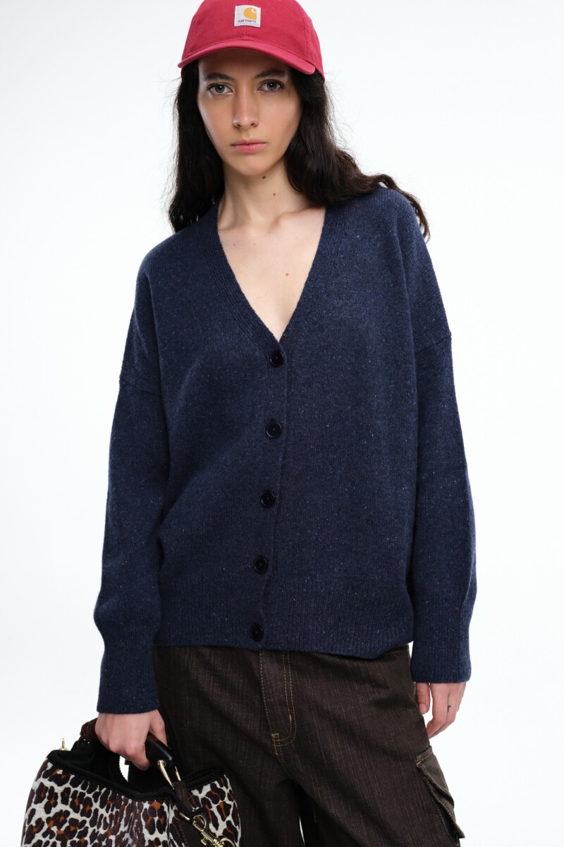 CARDIGAN V Azul