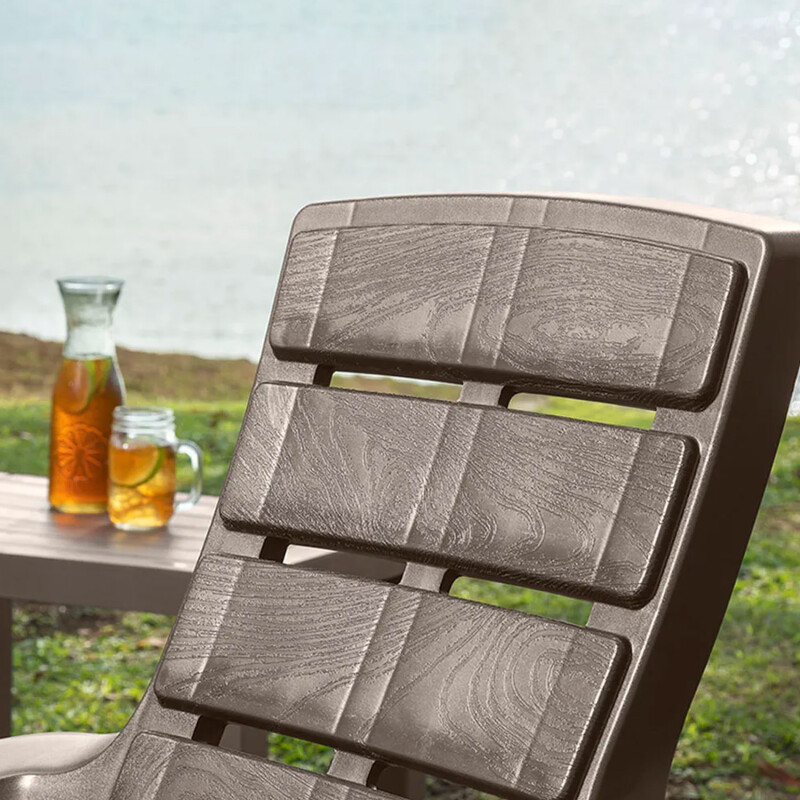 Silla de Jardín con Apoyabrazos Rimax Barú Mocca Silla de Jardín con Apoyabrazos Rimax Barú Mocca