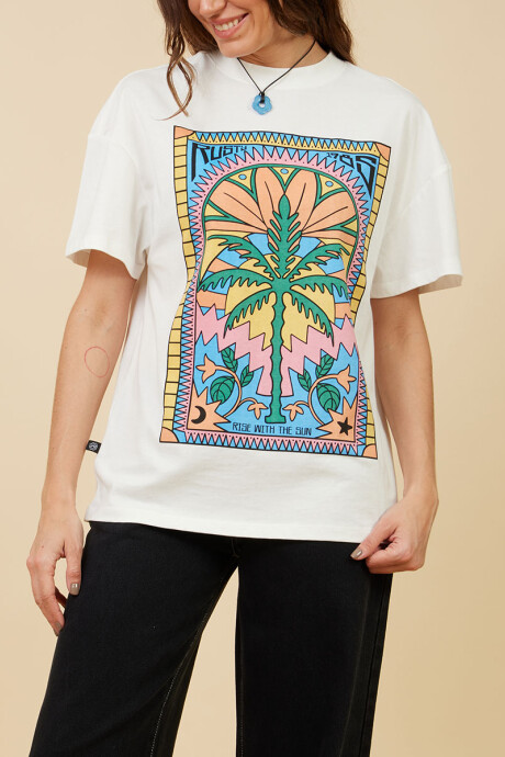 T-SHIRT DROMA RUSTY Blanco