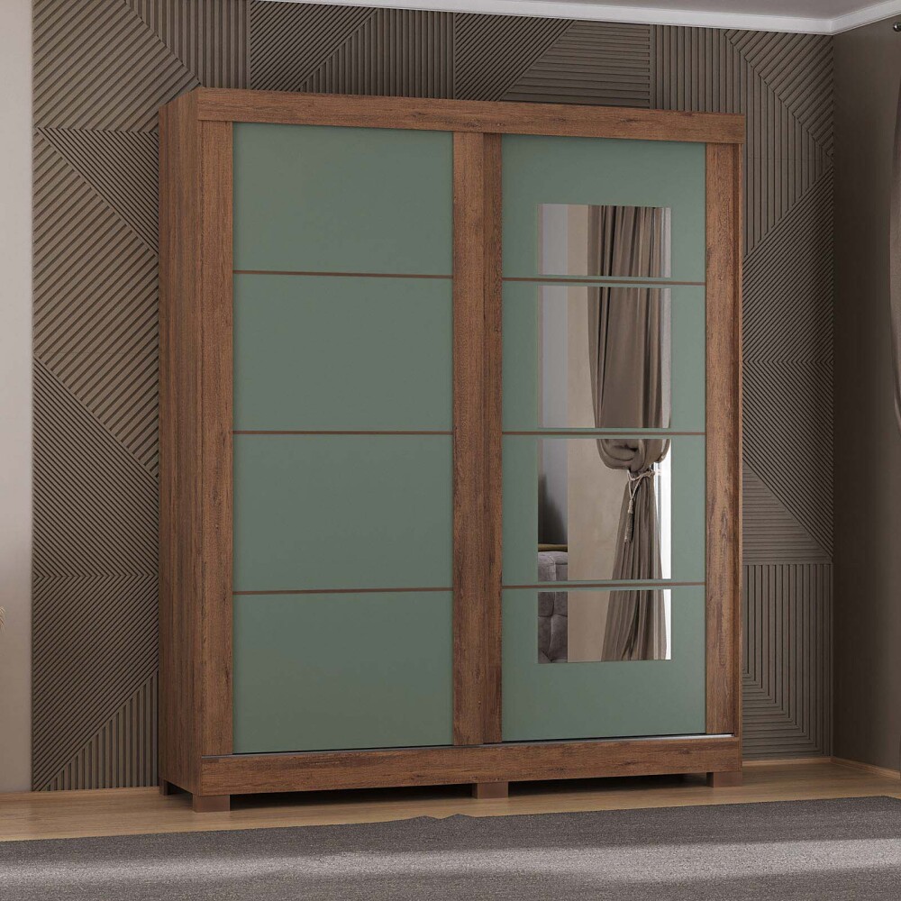 PLACARD MONTANA-F 2 PUERTAS MDP NATURAL-BEIGE