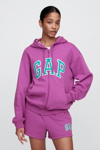 Canguro Con Cierre Logo Gap Mujer Cattelya Orchid 183223