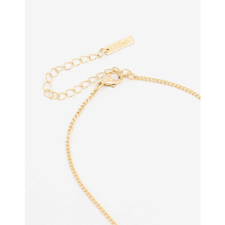 Cadena Con Corazón Dorado