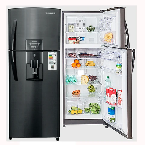 REFRIGERADOR JAMES JM 560 Dark -Dispensador 390L - Frio Seco Sin color