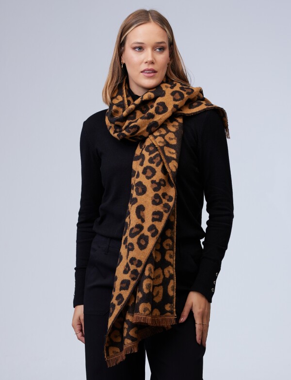 Pashmina Printed TOSTADO/MULTI