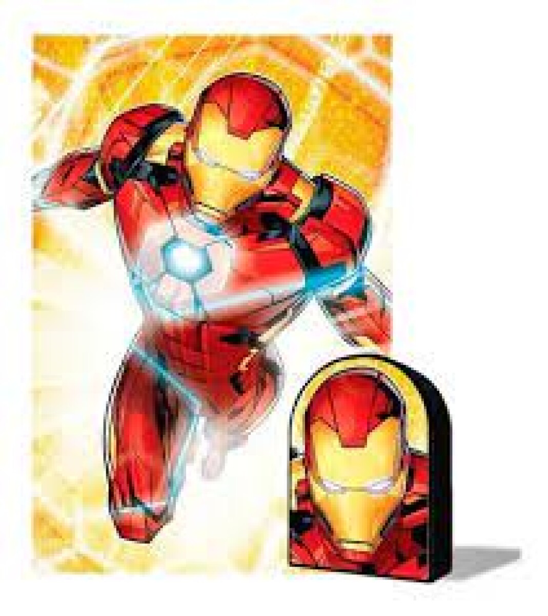 Puzzle Rompecabezas En Lata Marvel Prime 3d De 300 Piezas 